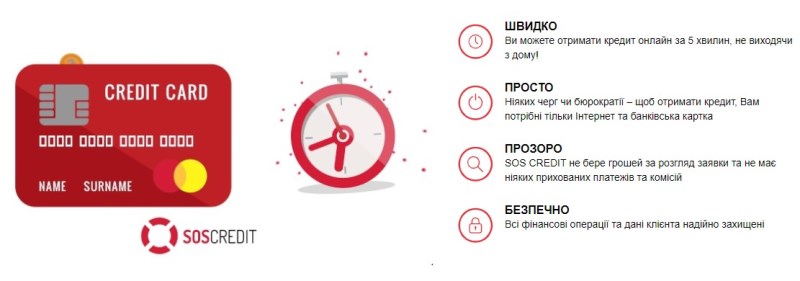 Преимущества кредитования в СОС Кредит