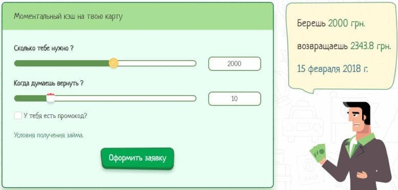 Оформлення заявки