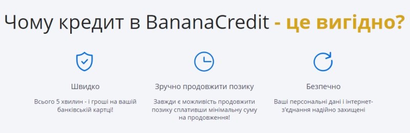 Онлайн кредити у Банана Кредит