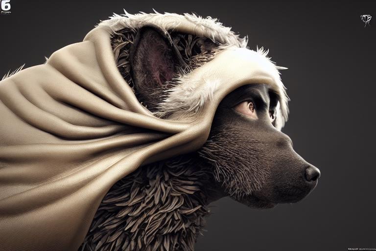 Собака намальована нейромережею