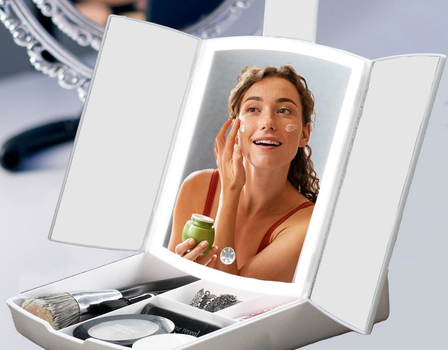 LED дзеркало з підсвіткою для макіяжу