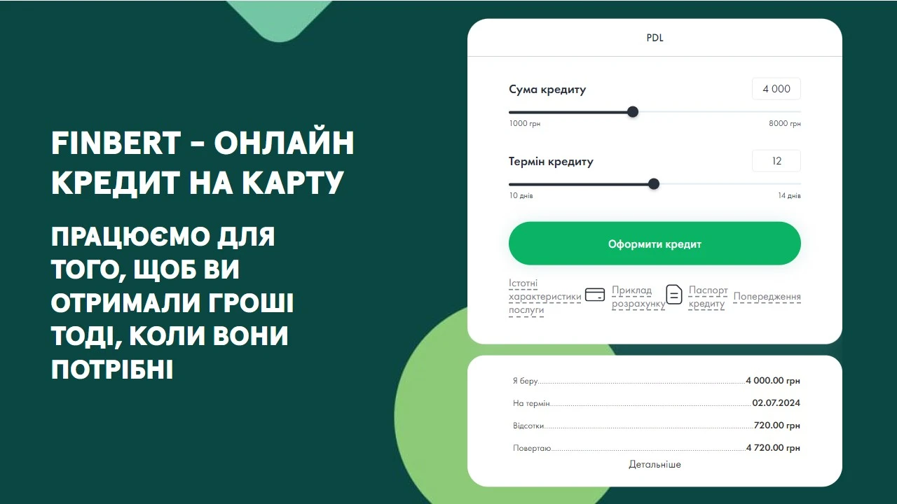 Мікрозайм на карту у Фінберт