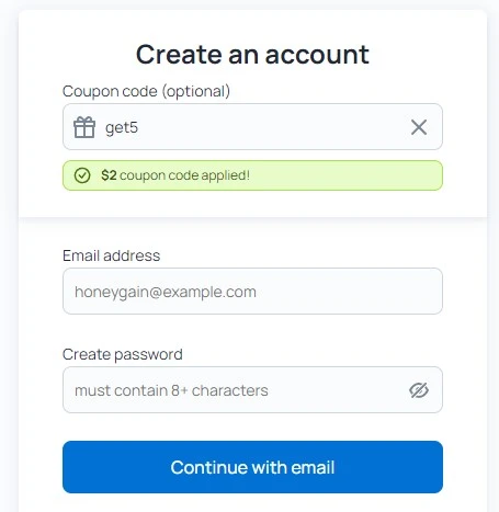 Отримати 2 долара за реєстрацію на honeygain.com
