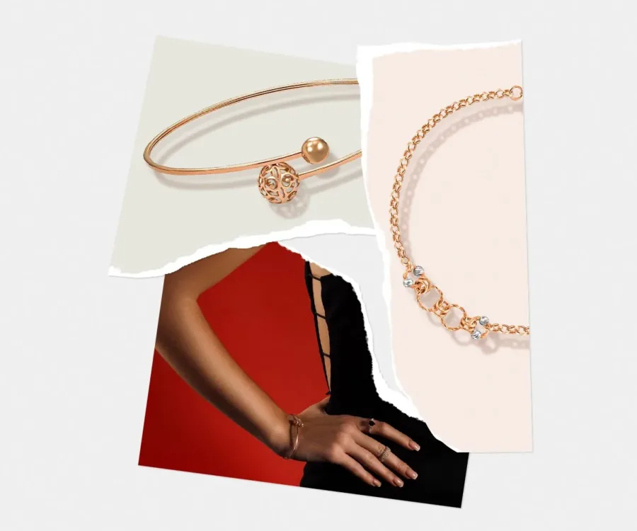 женские золотые браслеты