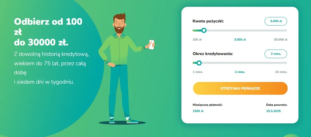 Кредиты в Польше от CashBro